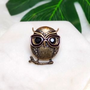 Owl with Glasses Ring